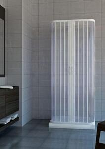 Brixo Box Doccia Cabina Doccia Manta Estensibile in PVC Altezza 185 cm - 443647
