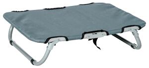 AllMyPets Brandina Cane Cuccia per Cani o Gatti Taglia Piccola Pieghevole in Acciaio e Tessuto Oxford 59x46x15 cm colore Grigio - 101GYD04