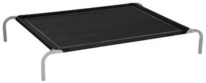 AllMyPets Brandina Cane Cuccia per Cani Taglia Grande Lettino con Tessuto Traspirante 130x90x20cm Nero - 064V03BKD04