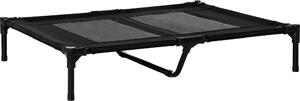 AllMyPets Brandina per Cani Grandi in Metallo e Tessuto Oxford con Borsa di Trasporto 92x76x18 cm colore Nero - 3BKW13F