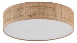 Lampada da soffitto orientale in rattan 38 cm - Trammy
