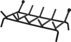 NBrand Brucialegna per camino 50x35 cm Spessore 12x12 mm 2 Pz - 632A