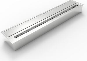 Divina Fire Bruciatore per camino a bioetanolo biocamino in acciaio inox 7 Litri 91.5x18.7xH9.5 cm - DF87067