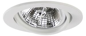 Set di 6 faretti da incasso moderni bianchi orientabili AR70 - Cisco
