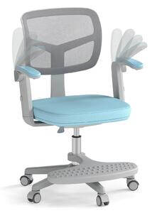 Sedia da scrivania per bambini FANTASK, sedia girevole regolabile in altezza, ergonomica