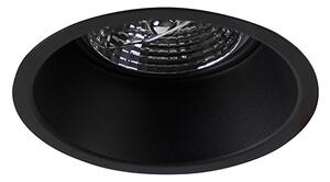 Set di 6 faretti da incasso moderni neri AR70 - Dept