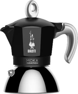 Bialetti Caffettiera 2 Tazze per induzione Alluminio colore Nero - 0006932