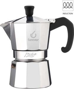 Forever Caffettiera Induzione 6 Tazze Acciaio - 120403 Miss Moka Prestige