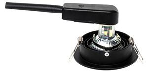 Set di 6 Faretti da Incasso Moderni Neri - Rondoo