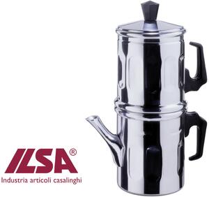 ILSA Caffettiera Napoletana B 3 Tazze Alluminio - 19