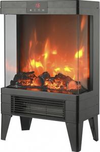 Zephir Caminetto elettrico Potenza 2000 Watt con termostato e telecomando - ZPF9600