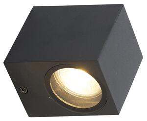 Set di 3 applique da parete smart nere IP44 con Zigbee GU10 - Baleno