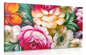 Quadro su tela – Mondo impressionista dei fiori