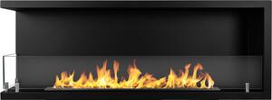 Divina Fire Camino a Bioetanolo da Incasso ad Angolo Biocamino Angolare 120x45 Sutri 120 SX - DF1200SX