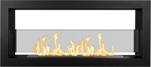 Divina Fire Camino a Bioetanolo da Incasso Bifacciale Biocamino 2 Lati 90x40 Montefalco 90 - DF900DS