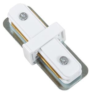 Sistema a binario monofase con 6 faretti orientabili bianchi - Magnax Jeana