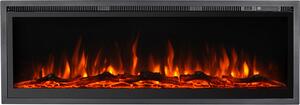 Divina Fire Camino Elettrico Caminetto da Parete a Incasso Frontale CHICAGO130 L127xP14xH45 - DF103966