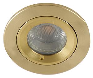 Set di 6 faretti da incasso moderni oro rotondi IP44 - Xena