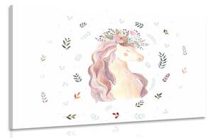 Stampa su tela – Unicorno magico