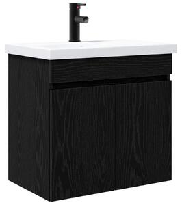 Mobile bagno con rubinetto Rovere Nero 61 x 40 x 74,5 cm
