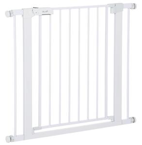 AllMyPets Cancelletto per Cani Fissaggio a Pressione Larghezza Regolabile 75-96cm