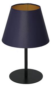 Lampada da tavolo ARDEN 1xE27/60W/230V diametro 20 cm viola/oro