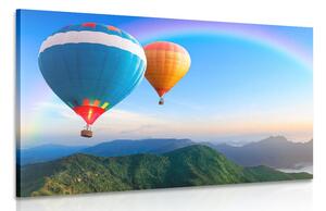 Quadro su tela – Mongolfiere avventurose