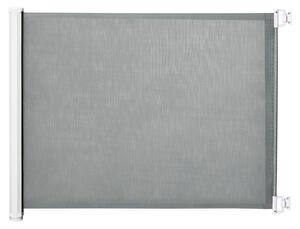 AllMyPets Cancellino per Cani Estensibile fino a 115 cm Poliestere e Acciaio 115x82.5 cm colore Bianco/Grigio - F84801