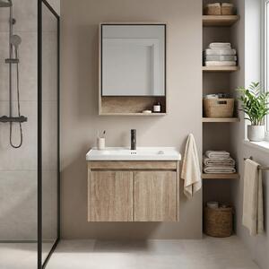 Set di mobili da bagno con lavabo Luno DB68-60 60CM