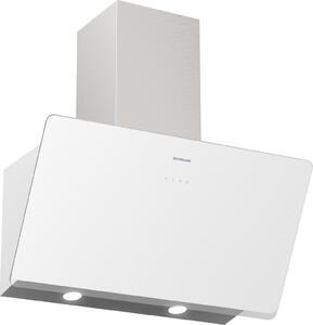Silverline Cappa Cucina Aspirante / Filtrante a Parete Larghezza 80 cm Profondit 39 cm Classe A colore Bianco - 3490.8.733.02 OSLO