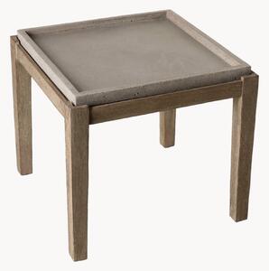 Tavolino da giardino con gambe in legno di acacia Hector