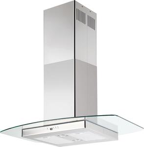 Silverline Cappa Cucina Aspirante a Isola Larghezza 90 cm colore Inox - 4240.9.733.01