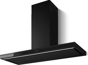 Elica Cappa Cucina Aspirante a Parete Larghezza 120 cm Profondit 49 cm Classe A+ colore Nero - PRF0196976 Element @ BLMAT/A/120