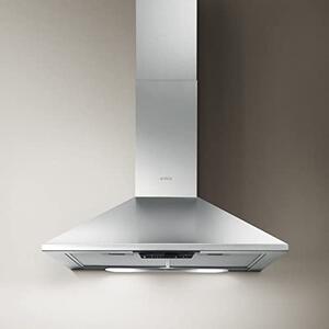 Elica Cappa Cucina Aspirante a Parete Larghezza 60 cm Profondit 45 cm colore Acciaio - PRF0004024A MISSY IX/A/60