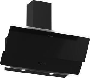 Silverline Cappa Cucina Aspirante a Parete Larghezza 80 cm Classe A colore Nero - 3490.8.733.01