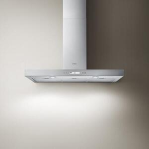Elica Cappa Cucina Aspirante a Parete Larghezza 60 cm Profondit 45 cm colore Acciaio - PRF0097374A SPOT PLUS IX/A/60