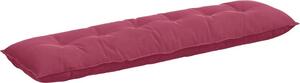 Cuscino per Schiena Rosso Vino 180 x 50 cm Tessuto in Cords