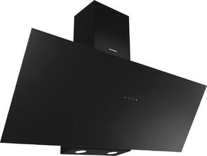 Silverline Cappa Cucina Aspirante a Parete Larghezza 90 cm Classe A colore Nero - 3481.9.733.01