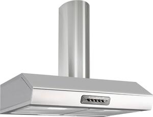 Samet Cappa Cucina Aspirante a Parete Larghezza 90 cm Classe E colore Inox - MAESTRALE90IX