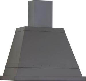 Samet Cappa Cucina Aspirante a Parete Larghezza 90 cm Classe C colore Piombo Ghisa - Costanza90PI