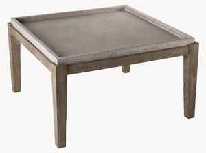 Tavolino da giardino con gambe in legno di acacia Hector