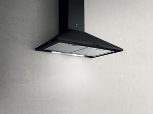 Elica Cappa Cucina Aspirante a Parete Larghezza 90 cm finitura Nero - PRF0151544 MISSY BL/A/90