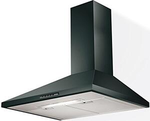 Faber Cappa Cucina Aspirante a Parete Larghezza 90 cm colore Nero - 320.0557.544 | VALUE PB BK A90