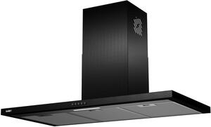 Samet Cappa Cucina Aspirante a Parete Larghezza 90 cm colore Nero - Embla90NE
