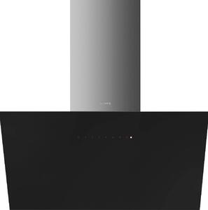 Smeg Cappa Cucina Aspirante a Parete Larghezza 90 cm Profondit 38 cm Classe A+ colore Nero - KICV90BL2