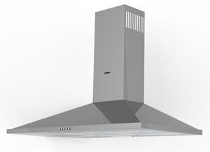 Samet Cappa Cucina Aspirante a Parete Larghezza 90 cm Profondit 45 cm Classe A colore Acciaio Inox - Eolo 90