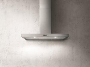 Elica Cappa Cucina Aspirante a Parete Larghezza 90 cm Profondit 45 cm colore Acciaio - 55916389 SPOT NG H6 IX/A/90