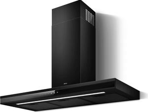 Elica Cappa Cucina Aspirante a Parete Larghezza 90 cm Profondit 46 cm Classe A colore Nero - PRF0199699 Adle @ BLMAT/A/90