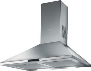 Elica Cappa Cucina Aspirante a Parete Larghezza 90 cm Profondit 45 cm colore Acciaio - PRF0004022A MISSY IX/A/90