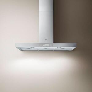 Elica Cappa Cucina Aspirante a Parete Larghezza 90 cm Profondit 45 cm colore Acciaio - PRF0097373 SPOT PLUS IX/A/90
